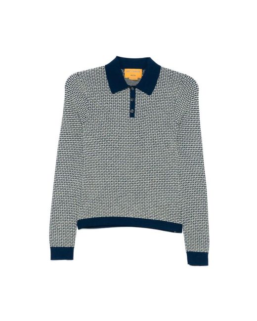Guest In Residence Blue Cashmere Knitwear