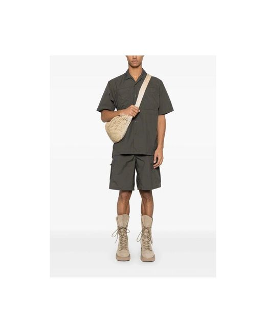 Mizuno Gray Casual Shorts for men
