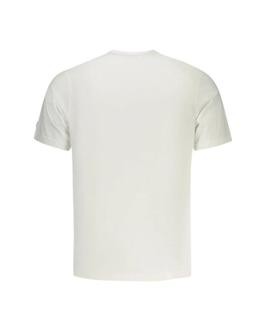 North Sails Tops ,Wit ,Katoen T-Shirt Met Korte Mouwen in het White voor heren