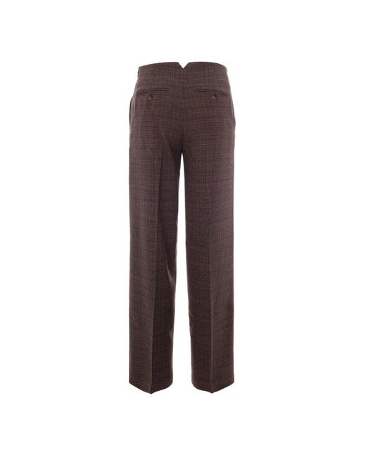 Liu Jo Brown Wide Trousers