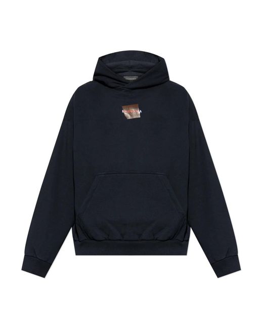 Balenciaga Hoodies in het Blue voor heren