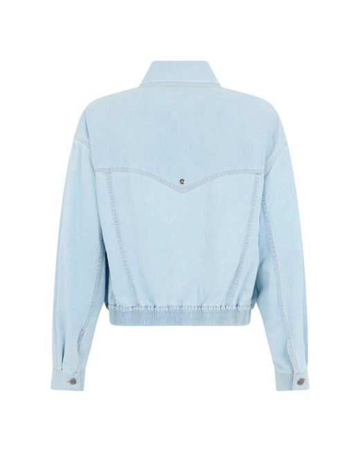 Denim Jackets Versace pour homme en coloris Blue