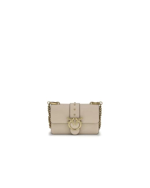 Pinko White Cross Body Bags