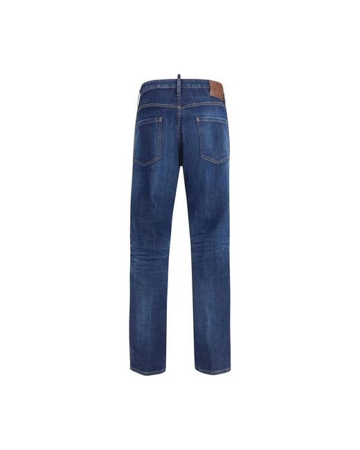 DSquared² Jeans ,Blauw ,Katoen The Teddy Jeans in het Blue voor heren