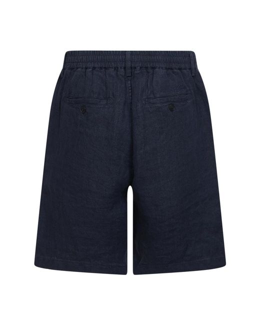 Mc2 Saint Barth Blue Casual Shorts for men