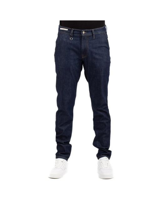 Siviglia Blue Slim Fit Jeans for men