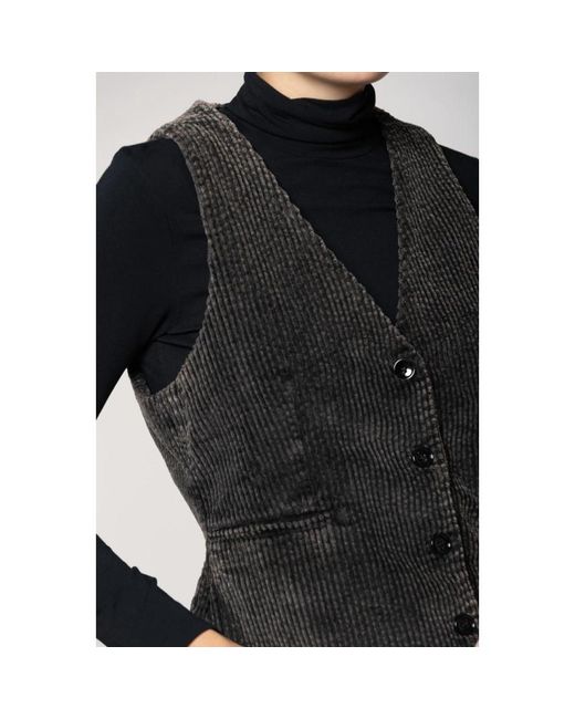 Vests Mason's de color Black