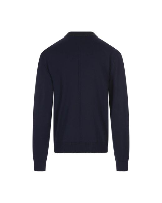 Jacquemus Round-Neck Knitwear in het Blue voor heren