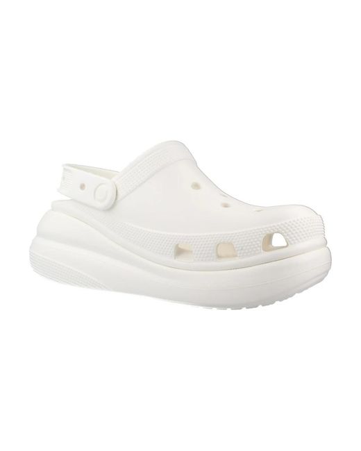CROCSTM Classic Crush Clog in het White