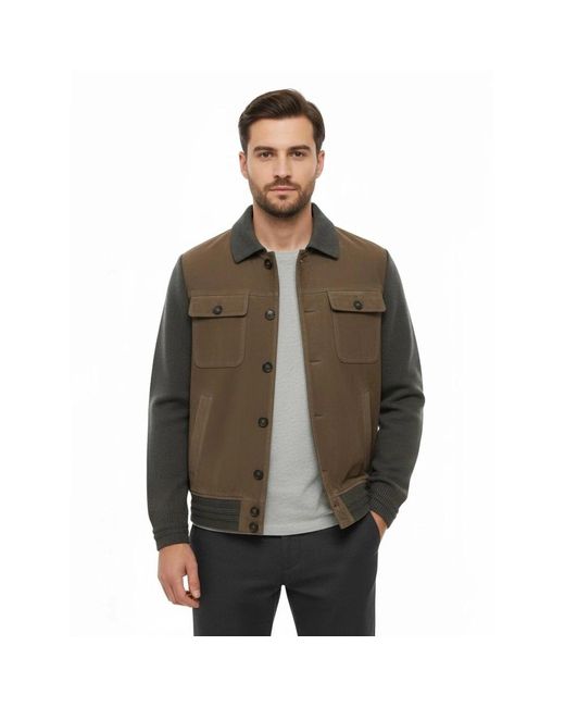 The Jack Leathers Green Bomber Jackets for men
