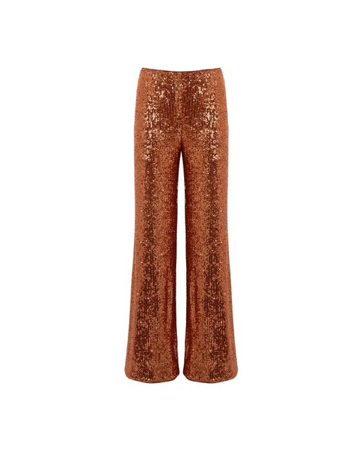 Trousers > wide trousers Blugirl Blumarine en coloris Brown