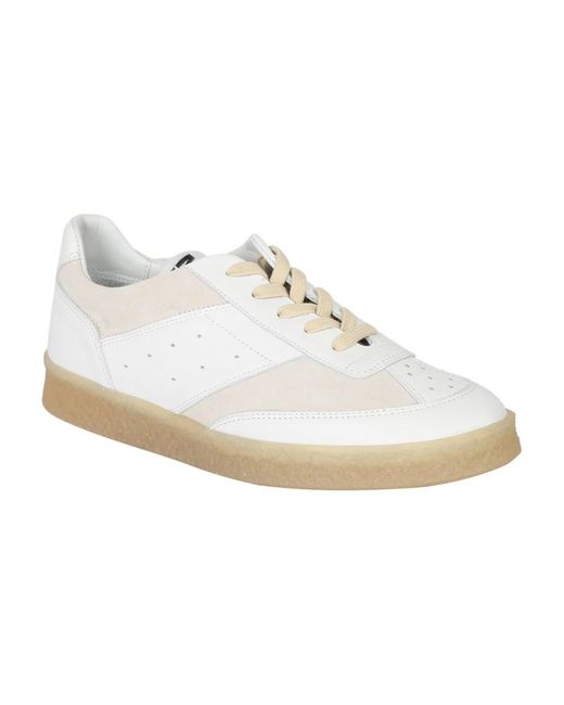 MM6 by Maison Margiela White Sneakers