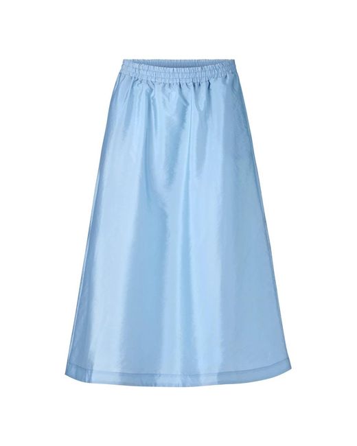 Skirts > midi skirts Rich & Royal en coloris Blue