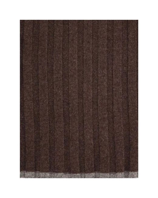 Winter Scarves Brunello Cucinelli de hombre de color Brown