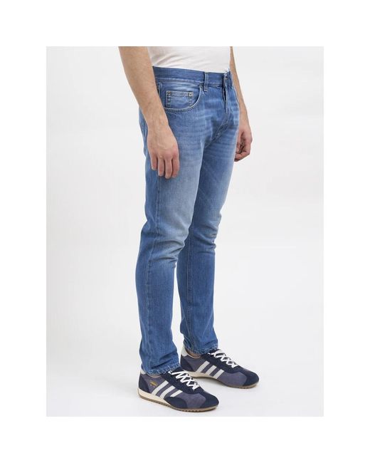 Dondup Blue Slim-Fit Jeans for men