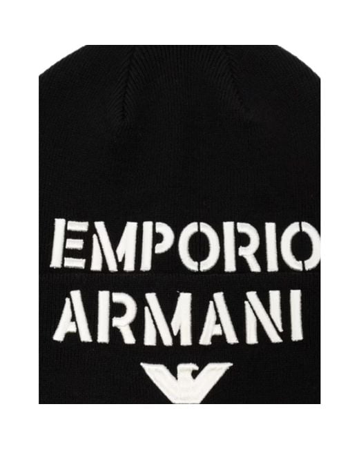 Emporio Armani Black Accessories for men