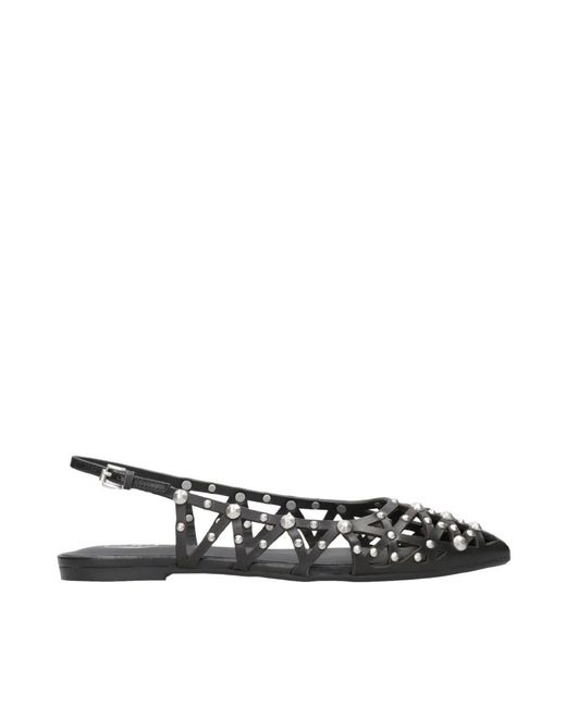 Ash Black Ballerina Shoes