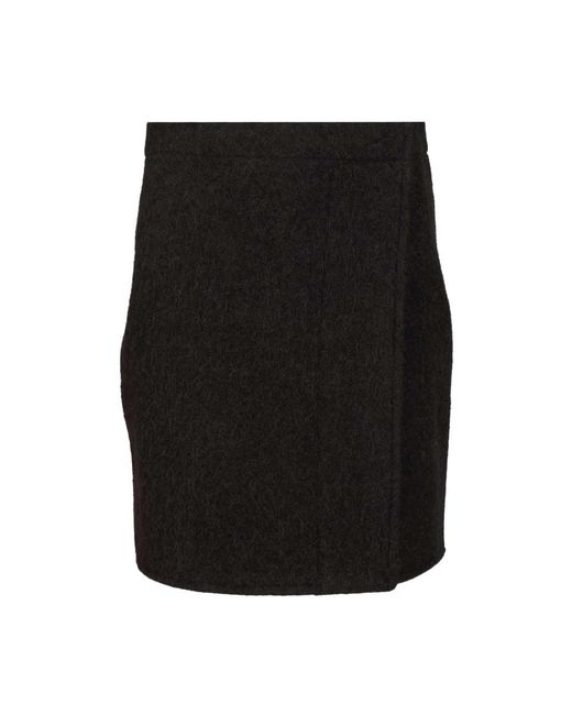 Lemaire Black Short Skirts