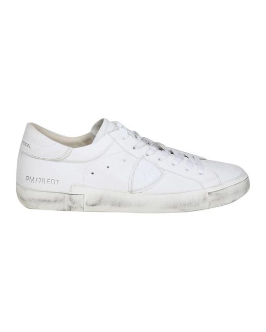 Philippe Model Turnschuhe in White für Herren