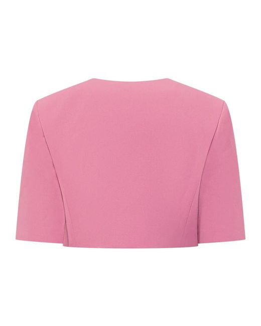 Light Jackets Pinko de color Pink