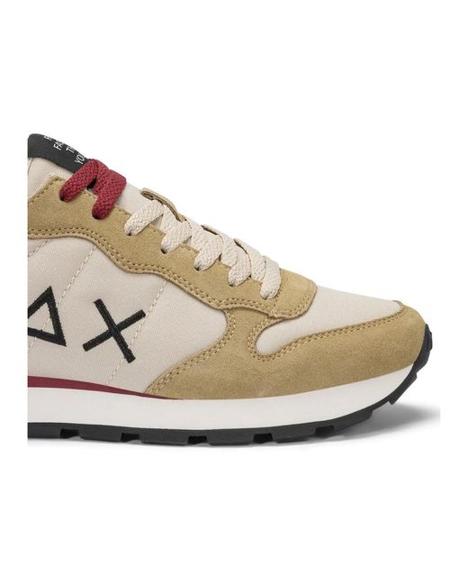 Sun 68 White Sneakers for men