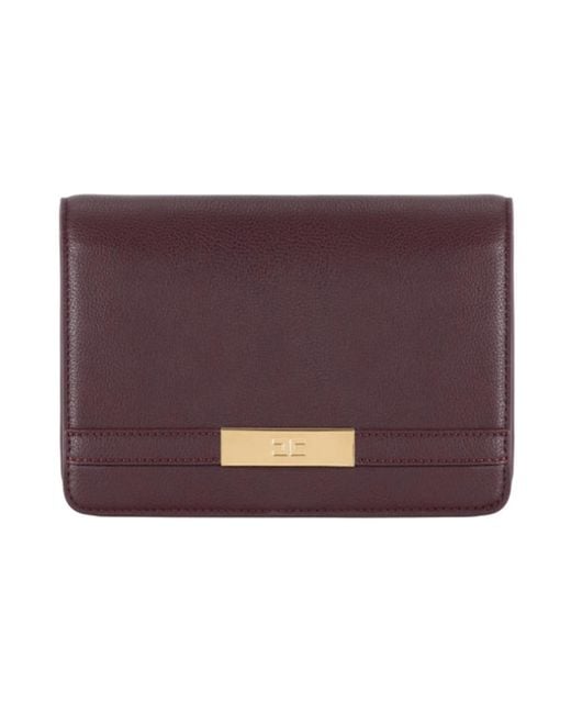 Elisabetta Franchi Purple Cross Body Bags