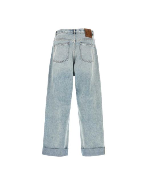 Valentino Garavani Blue Straight Jeans for men