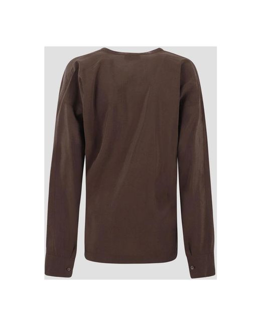 Lemaire Overhemden ,Bruin ,Twisted Top in het Brown