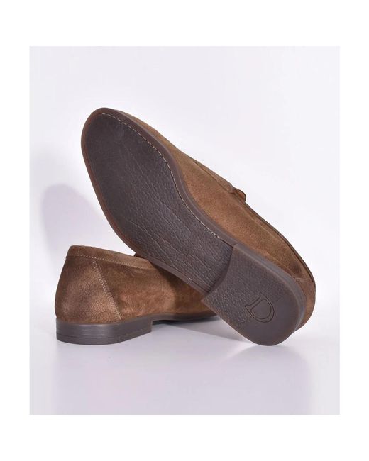 Doucal's Brown Loafers for men