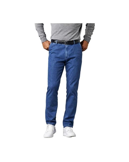 Meyer Blue Slim-Fit Jeans for men