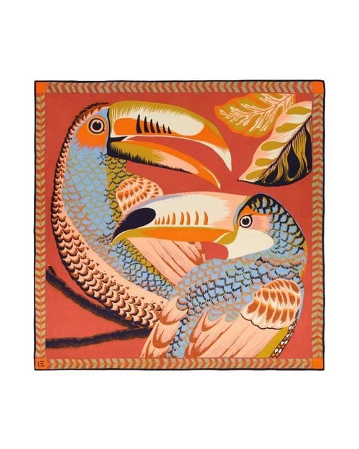 Inoui Edition Orange Silky Scarves