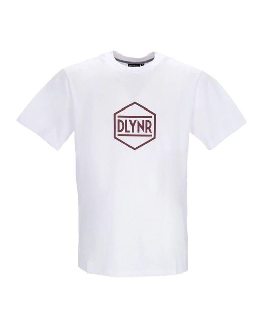 DOLLY NOIRE Weißes Logo Tee Kurzarm T-Shirt in White für Herren