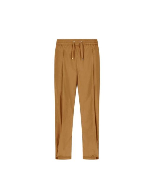 Herno Natural Cropped Trousers