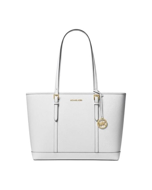 Michael Kors White Shopping Bags