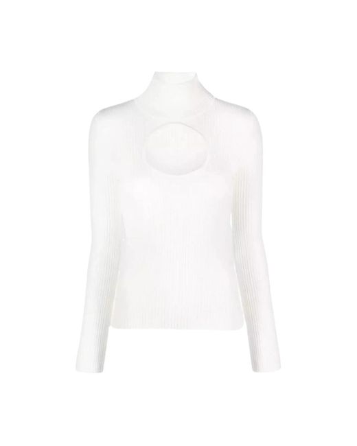 Turtlenecks di Courreges in White