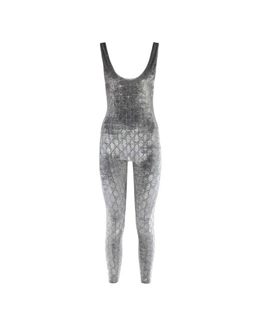 Jumpsuits Gucci de color Gray