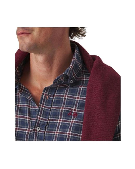 Scotta Blue Casual Shirts for men