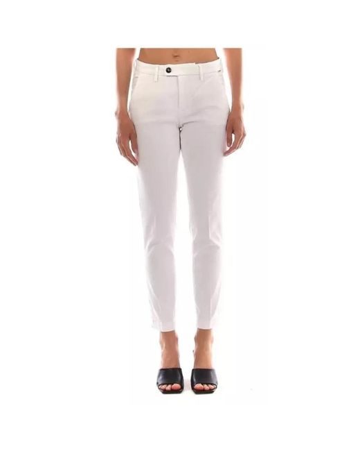 Roy Rogers Pink Slim-Fit Trousers
