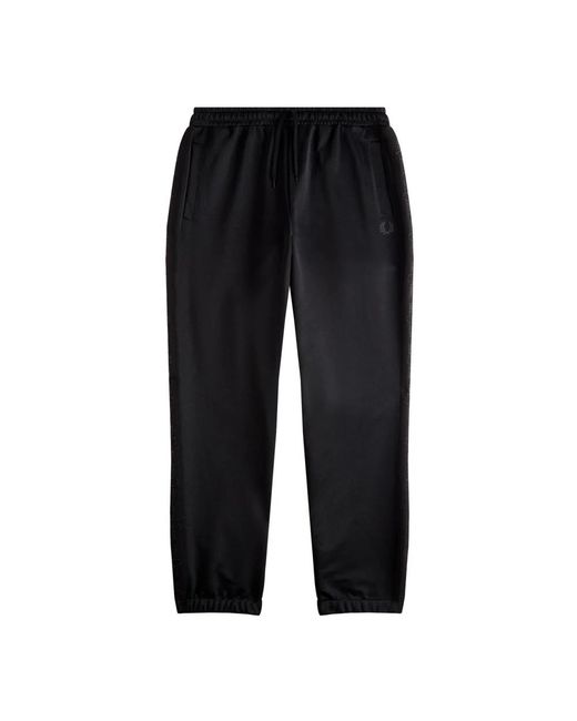 Fred Perry Broeken ,Zwart ,T3512 102 Broek Met Fettuccia in het Black voor heren