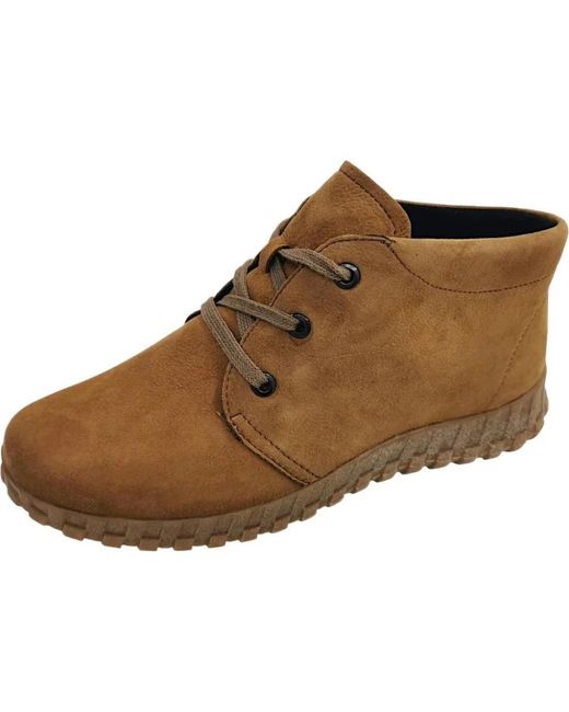Semler Brown Schnürstiefel