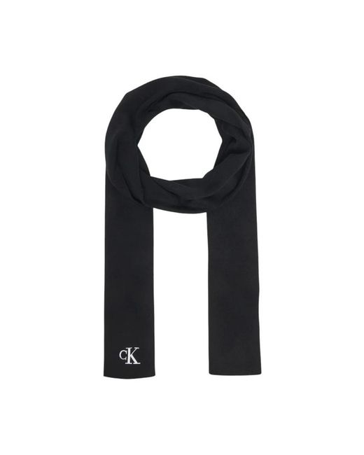 Scarves di Calvin Klein in Black da Uomo