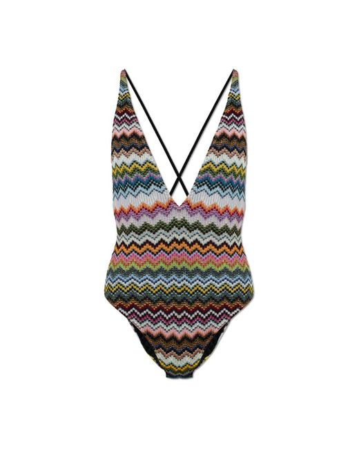 One-Piece Missoni de color Multicolor