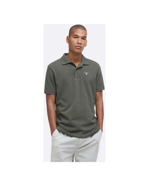 Barbour Gray Polo Shirts for men