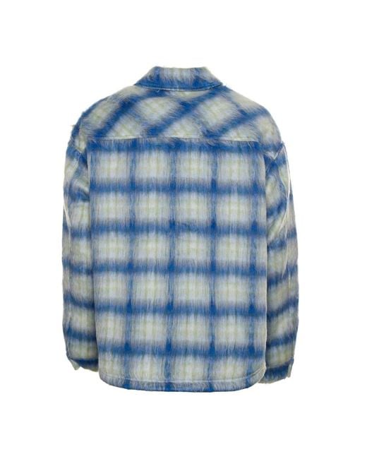 Light Jackets Represent de hombre de color Blue