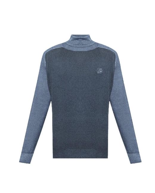 Etro Rollkragenpullover in Blue für Herren