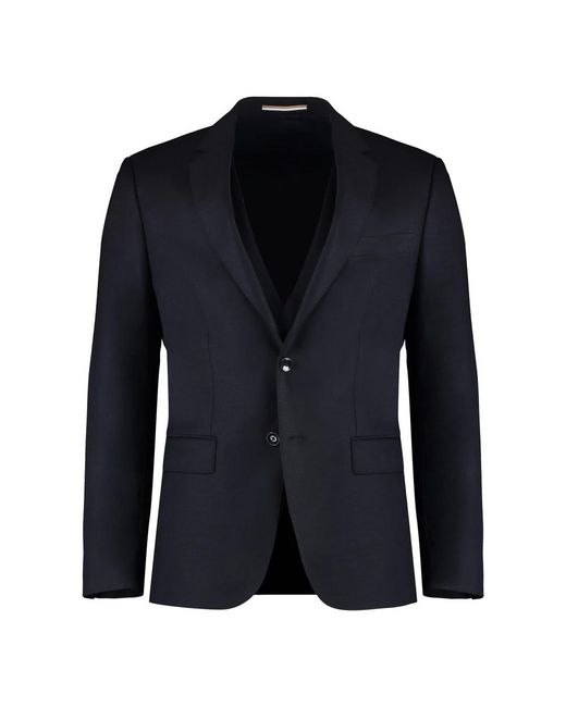 HUGO Blue Single Breasted Suits for men