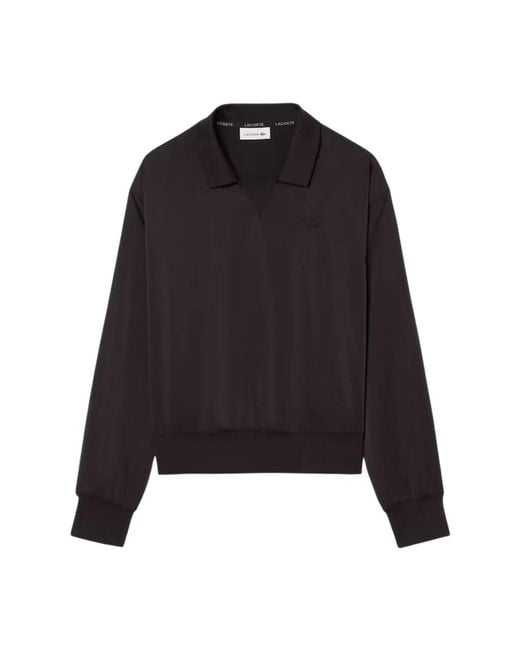 Lacoste Black Sweatshirts
