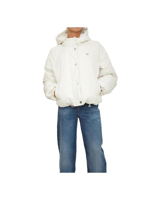 Guess Winter Jackets in het Blue