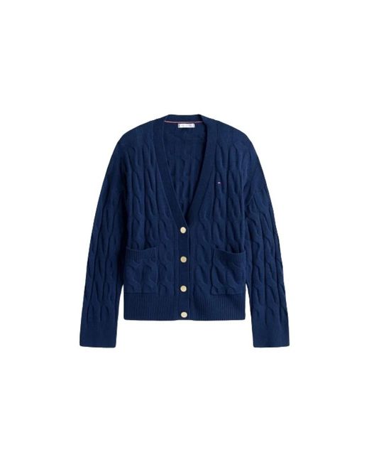 Cardigans di Tommy Hilfiger in Blue