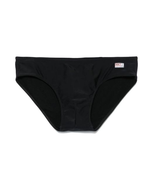 Mc2 Saint Barth Black Beachwear for men